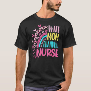 Camiseta Esposa Mamá Abuela Enfermera Madre Día de Enfermer