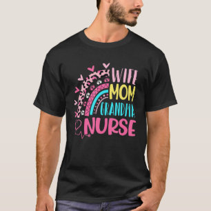 Camiseta Esposa Mamá Abuela Enfermera Madre Día de Enfermer