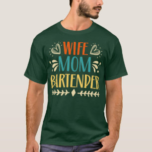 Camiseta Esposa Mamá Bartender 4