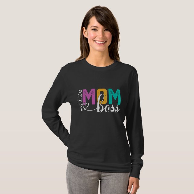 Camiseta Esposa Mamá Boss (Anverso completo)