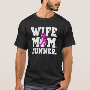 Camiseta Esposa Mamá Corredora Sprinter Jogging Acti Recrea