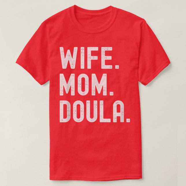 Camiseta Esposa Mamá Doula  (Diseño del anverso)