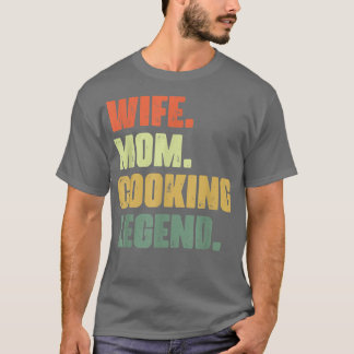 Camiseta Esposa Mamá Funny Cocina Profesional Para El Culti