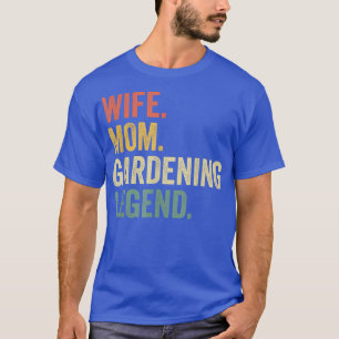 Camiseta Esposa Mamá Gardener leyenda divertida jardinero m