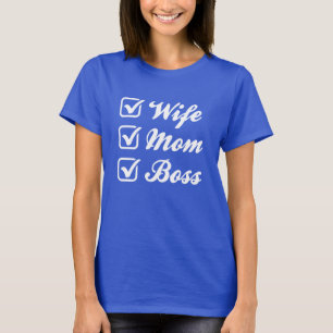 Camiseta Esposa Mamá Jefa