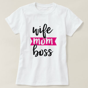 CAMISETA ESPOSA MAMÁ JEFA