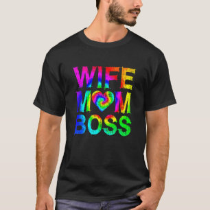 Camiseta Esposa Mamá Jefe CEO Empresaria empresaria Ent
