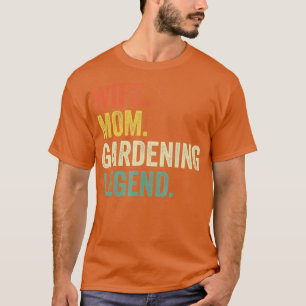 Camiseta Esposa Mamá Leyenda de jardinería Funny Gardener M