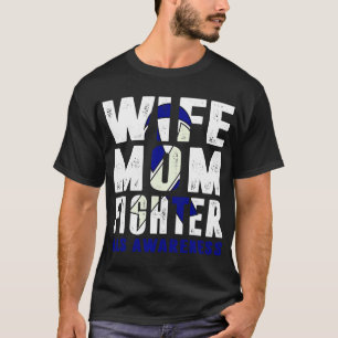Camiseta Esposa mamá luchadora ALS Conciencia