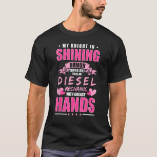 Camiseta Esposa Mecánica Diesel de Girlfriend Diesel