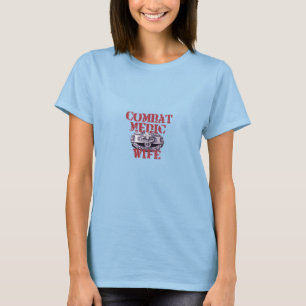 Camiseta Esposa Médica de Combate