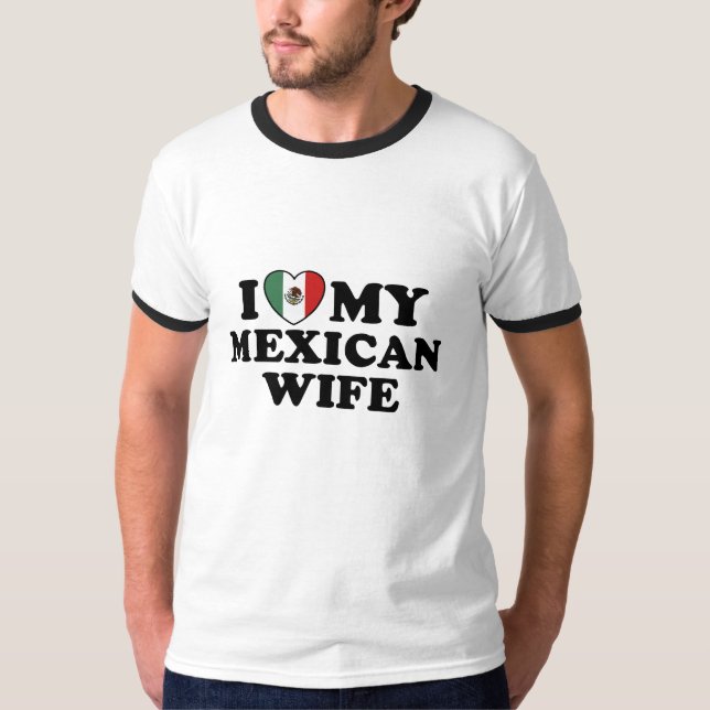 Camiseta Esposa mexicana (Anverso)
