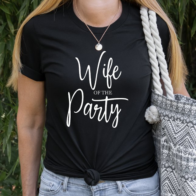 Camiseta Esposa moderna de la Fiesta Bachelorette Bride (Subido por el creador)