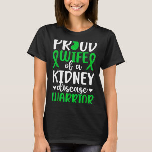 Camiseta Esposa orgullosa de una guerrera de la enfermedad
