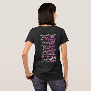 Camiseta Esposa orgullosa del cerrajero
