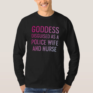 Camiseta Esposa Policial Enfermera Vida Rn Mamá 4