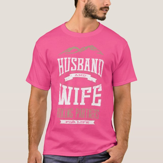 Camiseta Esposa, socio de vida, excursión en Matchi (Anverso)