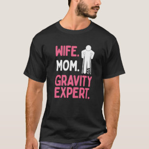 Camiseta Esposa Superviviente de Pierna Rota Experta en Gra