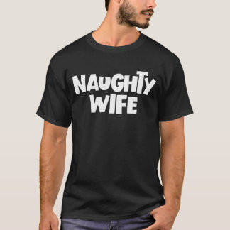 Camiseta Esposa traviesa humor adulto regalo esposa travies