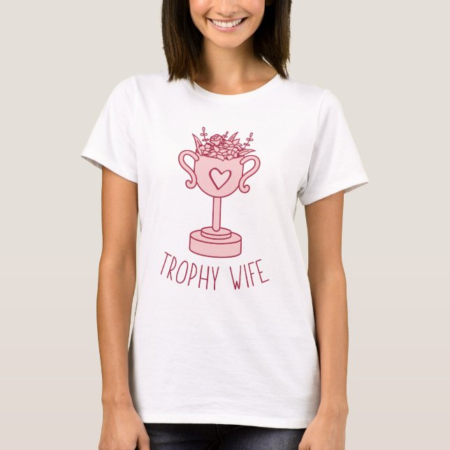 Camiseta Esposa trofeo (Anverso)