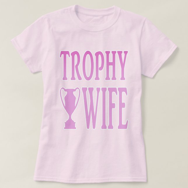 Camiseta Esposa trofeo (Diseño del anverso)