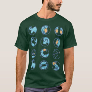 Camiseta Esposa Zodiac Rueda Esposa Zodiac Horoscopio Astro