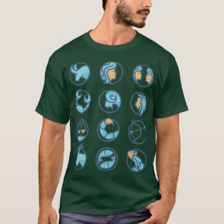 Camiseta Esposa Zodiac Rueda Esposa Zodiac Horoscopio Astro