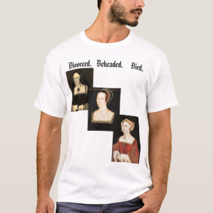 Camiseta Esposas del Enrique VIII