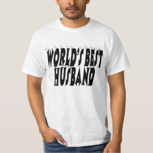 Camiseta Esposo con texto negro