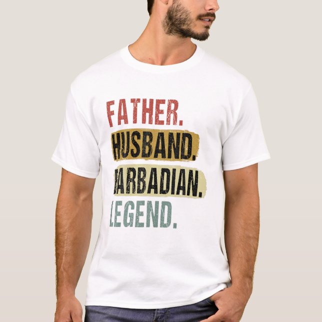 Camiseta Esposo de la leyenda barbadense (Anverso)