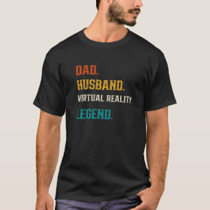 Camiseta Esposo de padre de los hombres Realidad virtual Le