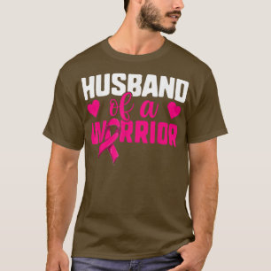 Camiseta Esposo De Un Guerrero, Esposa De Cáncer De Mama Pi