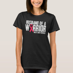 Camiseta Esposo De Un Guerrero Para Sensibilizar Sobre El C