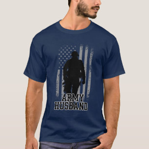 Camiseta Esposo del ejército