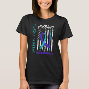 Camiseta Esposo Difunto Pero No Olvidado Conciencia Sobre S
