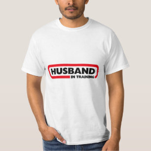 Camiseta Esposo En Entrenamiento - Humor El día de San Vale