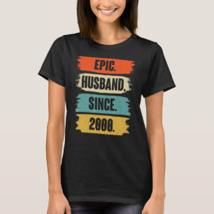 Camiseta Esposo épico desde 2000 Viñeta 22ª Anive Boda
