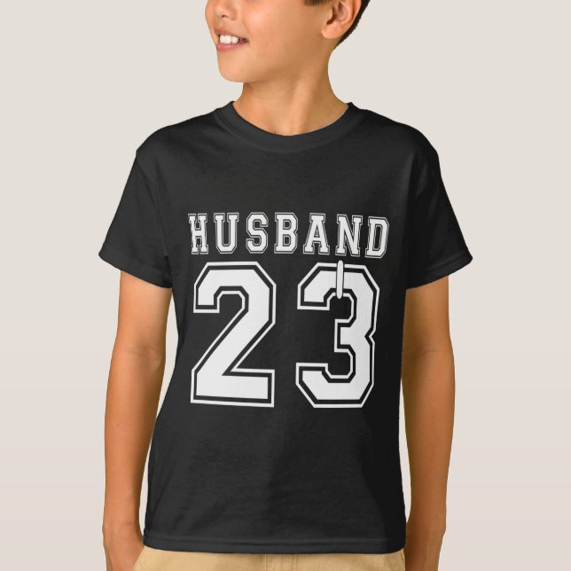 Camiseta Esposo Esposa 2023 Fiesta de Compromiso Combinada (Anverso)