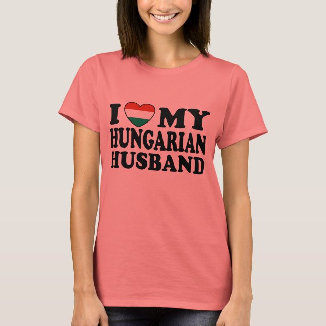 Camiseta Esposo húngaro (Anverso)