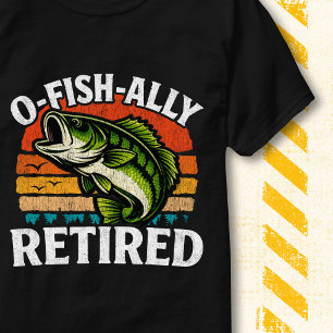 Camiseta Esposo Jubilado Papá Pesca Cita Divertida Jubilaci