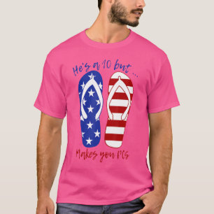 Camiseta Esposo militar tiene 10 años pero te hace meme de 