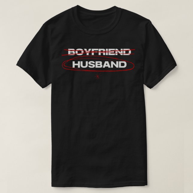 Camiseta Esposo No Novio (Diseño del anverso)
