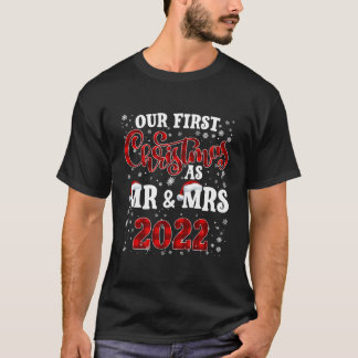 Camiseta Esposo Nuestro Primero Como Sr Sra 2022