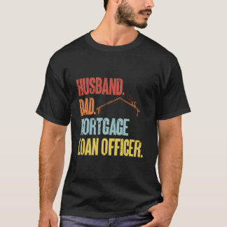 Camiseta Esposo Padre Morte Oficial de Préstamos