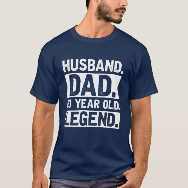 Camiseta Esposo papá de 60 años (Anverso)