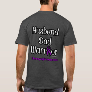 Camiseta Esposo Papá Guerrero... Fibro T-Shirt