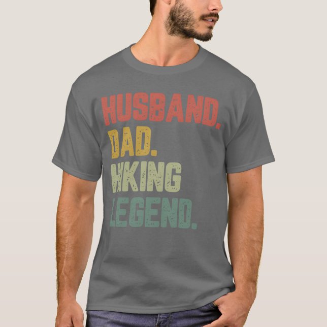 Camiseta Esposo papá Higgking Leyenda Divertido padre amigo (Anverso)