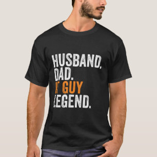 Camiseta Esposo Papá, la oficina de ocupación de la leyenda