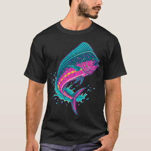 CAMISETA ESPOSO PAPÁ LEYENDA DE LA PESCA  PUESTA DE SOL VIN