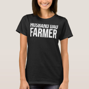 Camiseta Esposo Papá Padre Día de los Granjeros